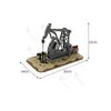 474PCS MOC Functioning Oil Pump Jack (Oil Derrick) MOC-49501