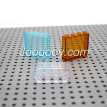 5 pcs 1*4*3 glass frame blocks MOC bricks 60581