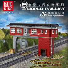1809PCS MOULDKING 12009 World Railway:Train signal station