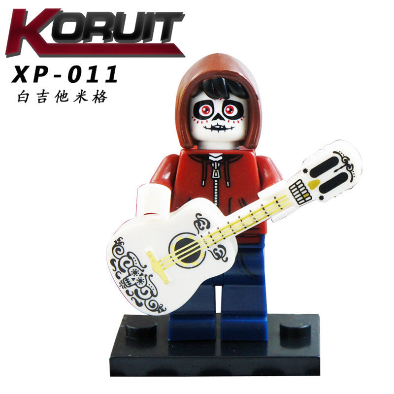 XP011 Coco  White Guitar