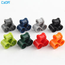 10pcs Cada 32291 Technic  Axle and Pin Connector Perpendicular Double