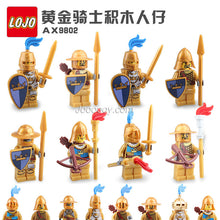LOJO  AX9802 Golden Knight Minifigure