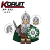 KT1046 Medieval series Knight of Rohan minifigures