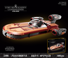 1890PCS 22006 Luke Skywalker's Landspeeder Compatible 75341