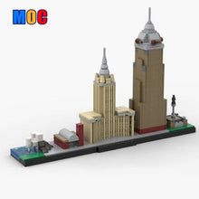 (Gobricks version) 590 pcs MOC-127113 Cleveland Skyline