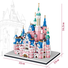 6300PCS 01063 Pink Fairy Castle（micro blocks）