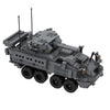 (Gobricks version) 673 pcs A0 M1296 Stryker ICV-D | 1:35th Scale Dragoon