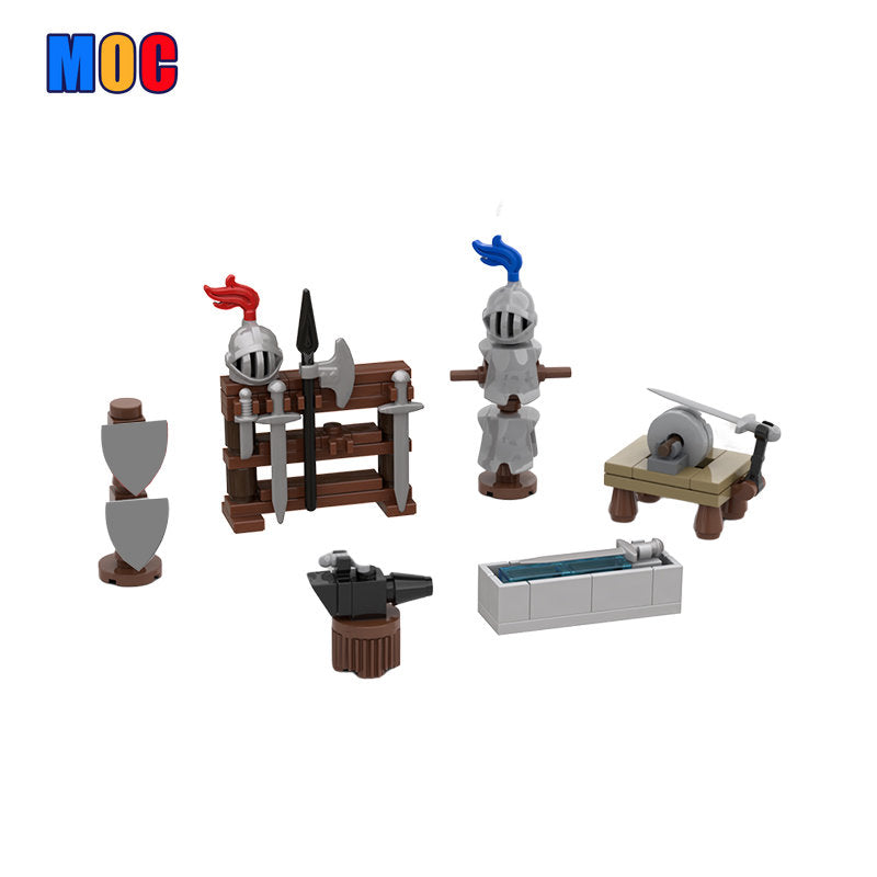 90PCS MOC-117559 Blacksmith Accessories