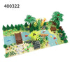 Tropical rainforest plant package moc brick 400320/400321/400322/400323