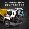 3067pcs CADA C61054W Articulated Dump Truck with Motors
