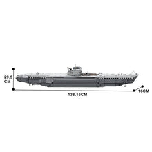 (Gobricks version) 4815pcs MOC-71578 Type VIIB U-boat