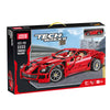 1322Pcs decool 3333 ferrari 599GTB 1:10