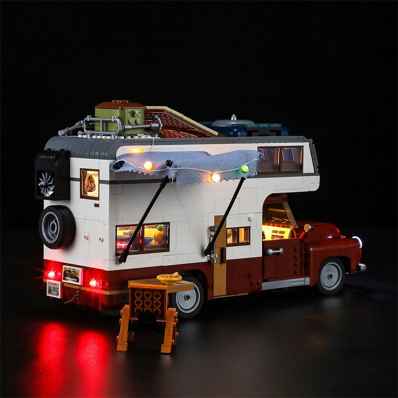 1741PCS F9012 FunWhole Camper-Van with LED – Joy Bricks