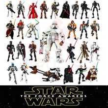 28 styles KSZ Star Wars Rogue One Toys Jango K-2SO Darth Vader General Grievous Figure building blocks Minifigures