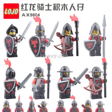 LOJO  AX9804 Red Dragon Knight Minifigure