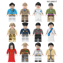 M8017 Police nurse painter cook stewardess minifigures