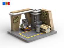 298pcs MOC-83709 Yavin 4 hangar