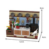 140+PCS MOC-115806 MOC-116474 A Muppet Theatre Scene Veterinarian's Hospital Swedish Chef's Kitchen Compatible 71033 The Muppet Show Theater