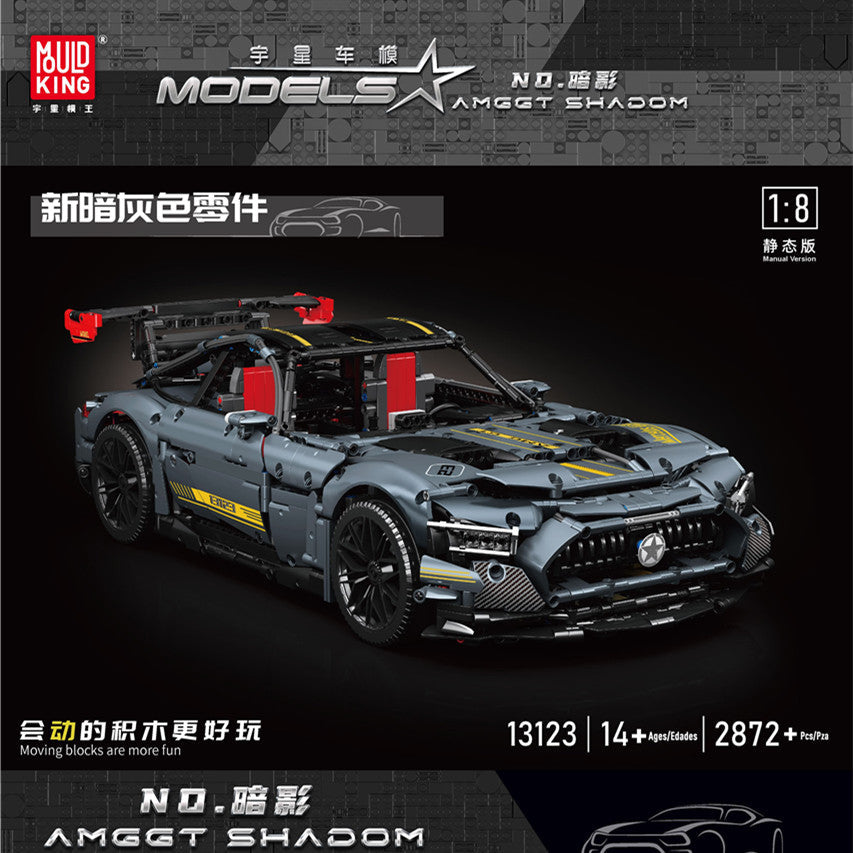 2872+PCS 13123 13126 AMG GT Shadow – Joy Bricks