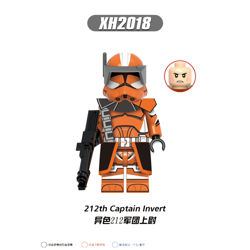 X0350 Star Wars Series Dredd Captain Alpha Minifigures – Joy