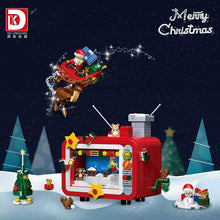 626PCS DK711 Christmas Tv DK712 Christmas Train