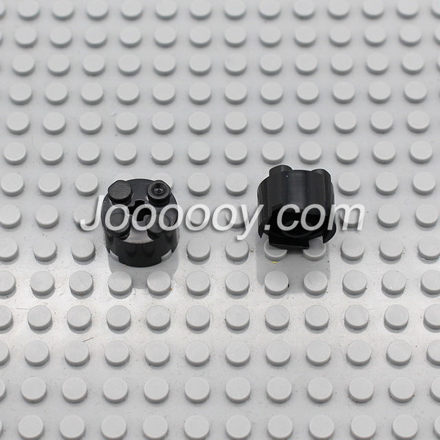 10pcs 2*2 round bricks with axle hole MOC bricks 3941