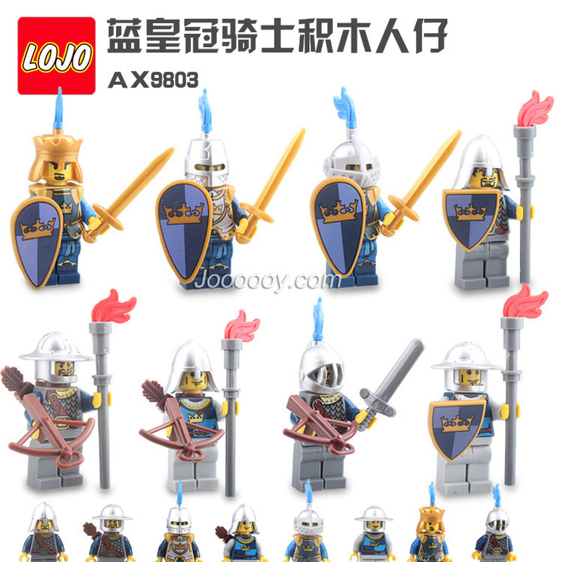 Heroic Knight Minifigure – Minifigure Bricks