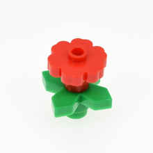 10 pcs Plant Flower 2 x 2 Leaves 4727,Plant Flower 2 x 2 Rounded 4727/4728