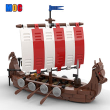 314PCS MOC-98225 Viking Longship