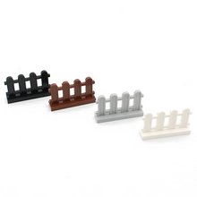 20pcs 1*4*2 Fence Fit MOC Bricks 33303