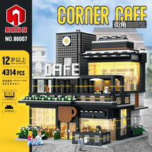 4314PCS JuHang 86007 Corner Cafe