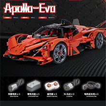 3785pcs 43100 Apollo supercar EVO 1:8