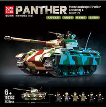 2136 pcs QUANGUAN 100252 Panzerkampfwagen V Panther Ausf.G