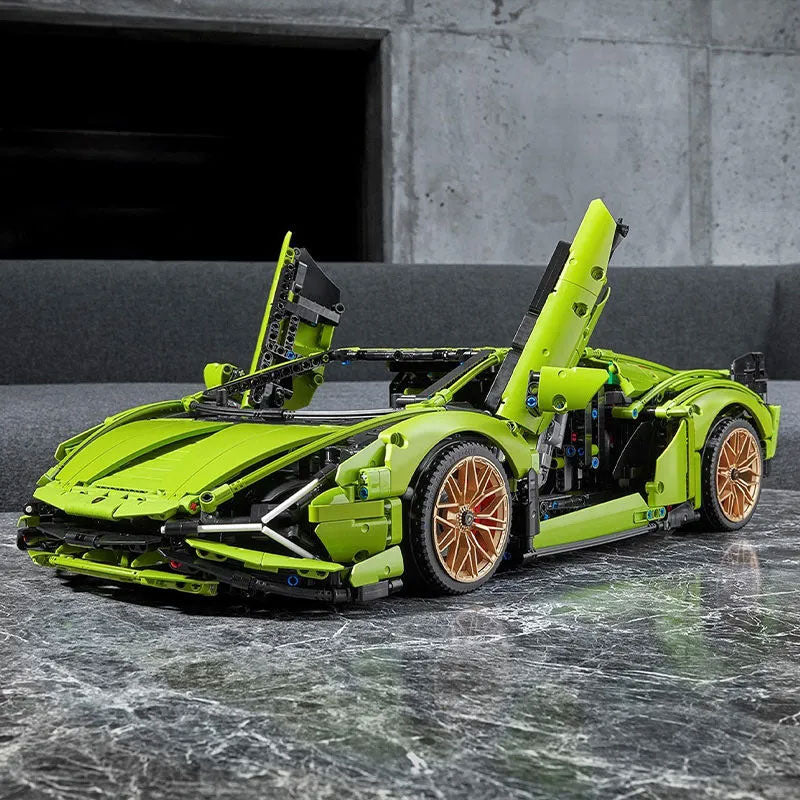 3696pcs Lamborghinin Sian FKP 37 Compatible 42115