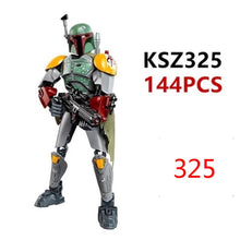 28 styles KSZ Star Wars Rogue One Toys Jango K-2SO Darth Vader General Grievous Figure building blocks Minifigures