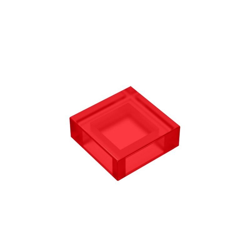 100 pcs 1*1 flat tiles MOC bricks 3070