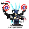 KF296 KF439A KF1333 Superhero Series Captain America Minifigures