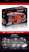 4629PCS TGL T4008 Fire Engineering 1:10