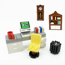 MOC Indoor Desk Bookshelf Set