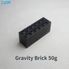 CADA 73843 Brick Modified 2x6x2 Weight - Bottom Sealed Dimple on Ends