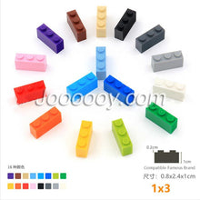 10pcs 1*3 bricks MOC Bricks 3622
