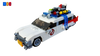 264pcs MOC-24203 Ecto-1/Ecto One Car In Minifig Scale
