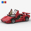 1308pcs MOC-57779 4colors Lamborghini Countach LP5000 QV
