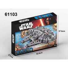 1329pcs  Millennium Falcon 69900 61103