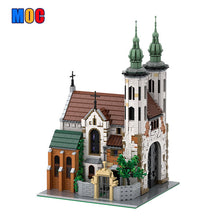 3056PCS MOC-124447 Andrew's Church