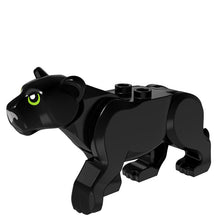 6pcs PG1045-1048/PG1129/PG1148 Jungle Adventure Series Tiger Leopard Animal Minifigures