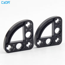 20pcs Cada 32249 Technic Liftarm Modified L-Shape Quarter Ellipse Thin 3x3