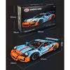 2703PCS 3333D Gulf Style Porsche 911 GT3 RS Compatible 42056 1:8(Static version)
