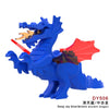 DY509-516 Medieval Fire Dragon Medieval Castle Lion King Knight Mount Minifigure