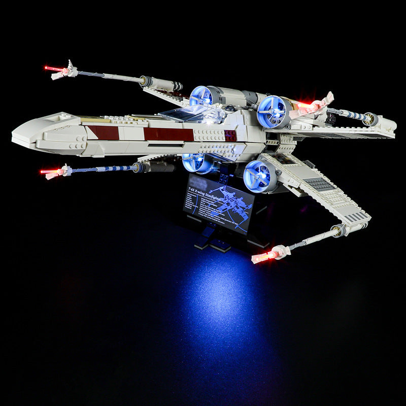 1949pcs 87080 X-wing Starfighter 75355 - Bricks with LED kit